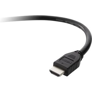 Belkin F3Y017bt5M-BLK HDMI-kabel HDMI Aansluitkabel HDMI-A-stekker, HDMI-A-stekker 5.00 m Zwart 4K UHD