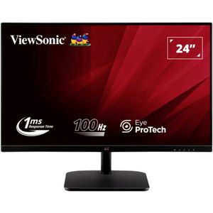 Viewsonic VA2432-MHD-3 LED-monitor Energielabel E (A - G) 61 cm (24 inch) 1920 x 1080 Pixel 16:9 1 ms IPS LED