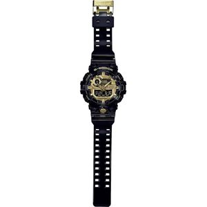 Casio GA-710GB-1AER Horloge Kwarts (l x b x h) 57.5 x 53.4 x 18.4 mm Zwart Materiaal (behuizing): Hars Materiaal (armband): Hars