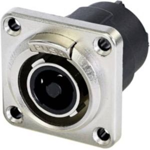Neutrik NLT4FPXX Luidsprekerconnector Stekker, recht Aantal polen: 4 Zwart, Zilver 1 stuk(s)