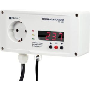 H-Tronic TS 125 Temperatuurschakelaar -55 - +125 °C 3000 W