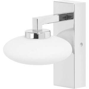 LEDVANCE BATHROOM DECORATIVE CEILING AND WALL WITH WIFI TECHNOLOGY 4058075573925 LED-wandlamp voor badkamer 7 W Warmwit Zilver