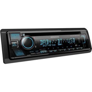 Kenwood KDC-BT560DAB Autoradio enkel DIN Aansluiting voor stuurbediening, Bluetooth handsfree, DAB+ tuner