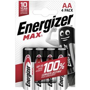 Energizer Max AA batterij (penlite) Alkaline 1.5 V 4 stuk(s)