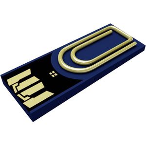 Xlyne clip/me TRUE DOCUMENT USB-stick Bulk 8 GB Blauw CA08OB002 USB 2.0