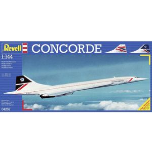 1:144 Revell 04257 Concorde British Airways Plastic Modelbouwpakket
