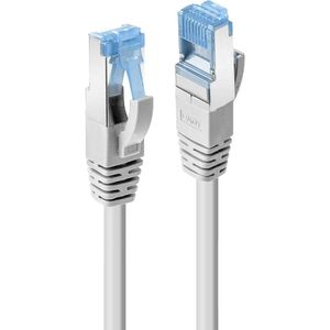 LINDY 47636 RJ45 CAT 6A S/FTP 7.50 m Grijs 1 stuk(s)