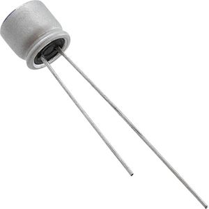 Panasonic Elektrolytische condensator Radiaal bedraad 2.5 mm 56 µF 25 V 20 % (Ø) 6.3 mm 1 stuk(s)