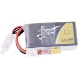 Tattu LiPo accupack 11.1 V 850 mAh Aantal cellen: 3 75 C Softcase XT30