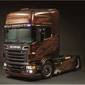 Italeri 3897 Scania R730 V8 Black Amber Vrachtwagen (bouwpakket) 1:24