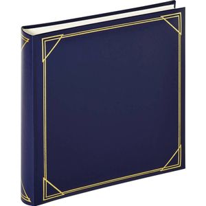walther+ design MX-200-L Fotoalbum (b x h) 30 cm x 30 cm Blauw 100 bladzijden