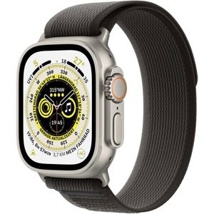 Apple Watch Ultra (1. Generation) Apple Watch 49 mm S/M Zwart, Grijs
