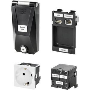 Weidmüller - IE-FC-SETSPDEK001KYP - Interface - Zwart - Kunststof - IP65