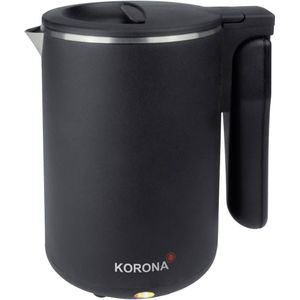 Korona Waterkoker snoerloos - Cool-Touch behuizing - opvouwbaar Zwart - Waterkoker - Zwart