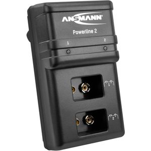 Ansmann Powerline 2 9V blok oplader NiCd, NiMH 9 V (blok)