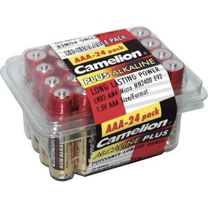 Camelion AAA - LR3 Alkaline 1,5V batterijen - 24 stuks