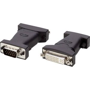 Belkin F2E4261bt DVI / VGA Adapter [1x DVI-bus 24+5-polig - 1x VGA-stekker] Zwart