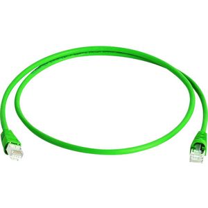 Telegärtner L00006A0039 RJ45 Netwerkkabel, patchkabel CAT 6A S/FTP 25.00 m Groen Vlambestendig, Halogeenvrij, UL gecertificeerd 1 stuk(s)