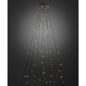 Konstsmide 6320-810 Kerstboomverlichting Boom Buiten Energielabel: F (A - G) werkt op het lichtnet Aantal lampen 240 LED Barnsteen Verlichte lengte: 2.4 m