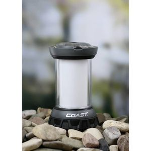 Coast 20374 EAL12 Campinglantaarn LED 168 lm werkt op batterijen 312 g Zwart, Zilver