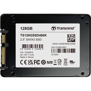 Transcend - TS128GSSD460K-VS1 - mSATA SSD Harde Schijf - 128 GB