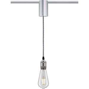 Paulmann PAULMANN 95494 230V-railsysteemcomponenten Pendelophanging Chroom (mat)