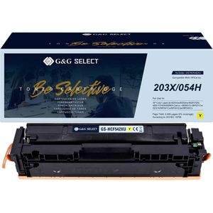G&G - Toner - Compatibel Geel - Voor HP 203X - CF542X
