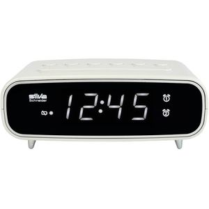 Silva Schneider - UR 1024 - Wekkerradio - Zwart - FM-PLL-radio