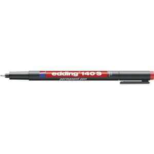 Edding Foliestift 140 S permanent pen super fine 4-140002 Rood