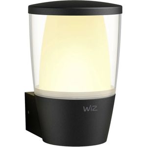 WiZ Elpas Wand B 8720169071254 LED-buitenlamp (wand) 8.5 W LED Zwart