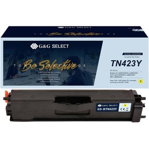G&G - TN-423Y - Toner - Geel - Compatibel met Brother TN-423Y