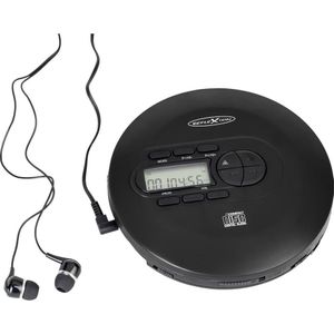 Reflexion PCD520MF/BK Discman CD, CD-R, CD-RW, MP3 Zwart