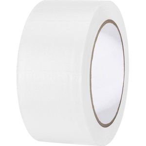 TOOLCRAFT 832450W-C 832450W-C PVC-plakband Wit (l x b) 33 m x 50 mm 1 stuk(s)