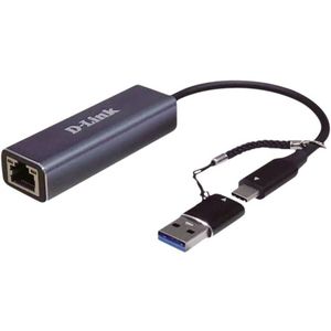 D-Link DUB-2315 Netwerkadapter 2.5 GBit/s USB, USB-C, LAN (10/100/1000 MBit/s)