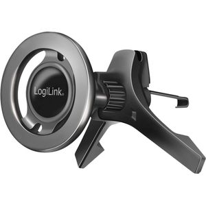 LogiLink AA0167 Ventilatierooster Telefoonhouder voor in de auto 360° draaibaar, Magneetbevestiging