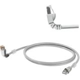 Weidmüller 1248280005 RJ45 Netwerkkabel, patchkabel CAT 6A S/FTP 0.50 m Grijs UL gecertificeerd 1 stuk(s)