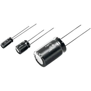 Panasonic ECA1CM472 Elektrolytische condensator Radiaal bedraad 7.5 mm 4700 µF 16 V/DC 20 % (Ø x l) 16 mm x 25 mm 1 stuk(s)