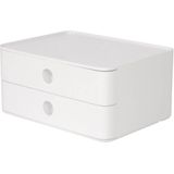 HAN Ladebox SMART-BOX ALLISON 1120-12 Wit Aantal lades: 2