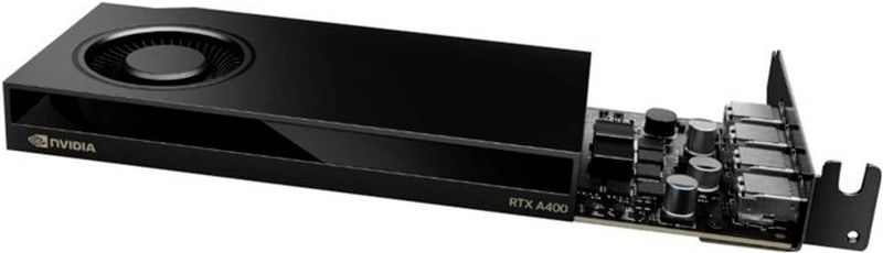 Nvidia Nvidia RTX™ A400 Videokaart 4 GB GDDR6-RAM PCIe x8 Mini-DisplayPort Low Profile, Vulkan