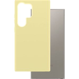 PanzerGlass CARE by ® Fashionable Case Chardonnay w. Qi Compatible Samsung Galaxy S25 Ultra mobiele telefoon behuizingen Hoes Geel