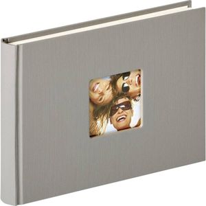 walther+ design FA-207-X Fotoalbum (b x h) 22 cm x 16 cm Grijs 40 bladzijden