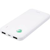 Deltaco - a nordic brand PB-S1000 Powerbank 10000 mAh LiPo USB-A Wit