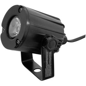 Eurolite LED PST-3W 3200 K LED-pinspot Aantal LEDs: 1 x 3 W Zwart