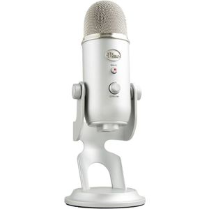 Blue Microphones Yeti PC-microfoon Zilver Kabelgebonden, USB