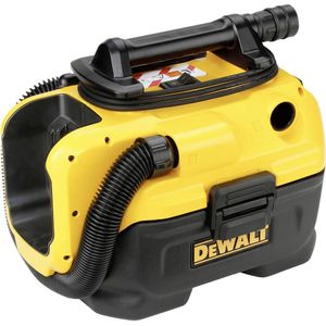 Dewalt Nat-/droogzuiger - 7,5L tankvolume, 954 l/min zuigvermogen - Compatibel met Dewalt XR accu's - DCV584L, zwart/geel