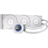 Corsair - NAUTILUS 360 LCD - Liquid CPU Cooler - Wit - 360mm Radiator