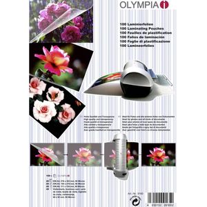 Olympia Lamineerfolie DIN A4, DIN A5, DIN A6, 95 x 60 mm 80 micron 1 set(s)