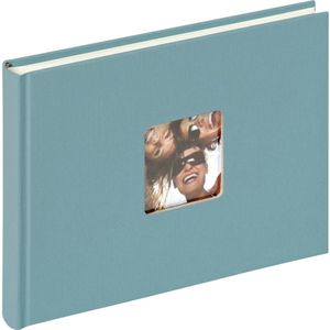 walther+ design FA207K Fotoalbum (b x h) 22 cm x 16 cm Turquoise 40 bladzijden