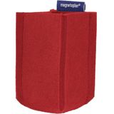 Magnetoplan magnetoTray SMALL 1227606 Penhouder magnetisch (b x h x d) 60 x 100 x 60 mm Rood