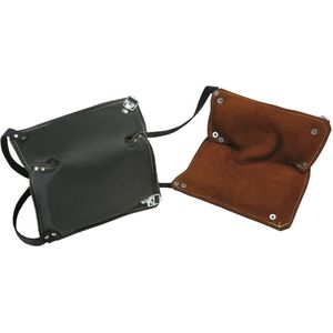 Leipold Doehle 2487 Leren kniebeschermer Bruin, Zwart 1 paar